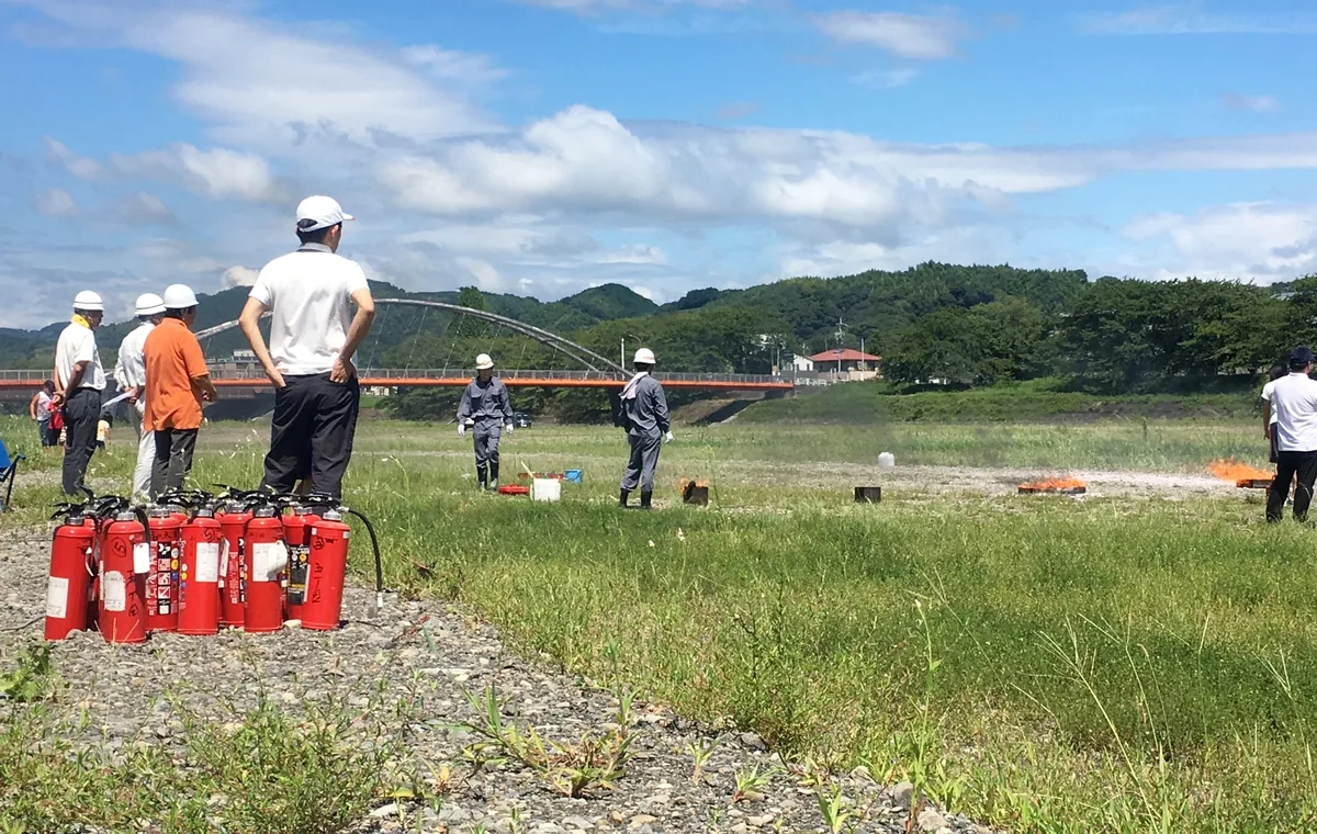 防火防災訓練・合同訓練のイメージ